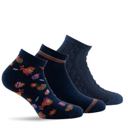 Coton Chaussettes de sport colorées pour femme 36-40 GrossLowe Lot de 8 paires de chaussettes pour femme 