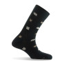 Mi-chaussettes homme fantaisie All over feuilles d'automne.