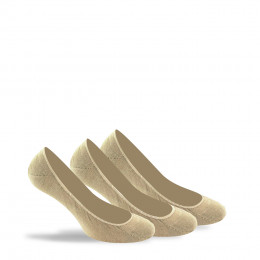 Pack de 3 paires de protèges pieds unis invisibles ultra-fin