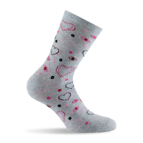 Mi chaussettes femme all over coeurs